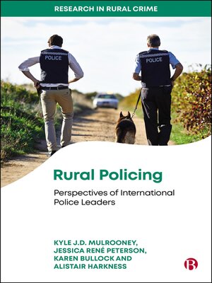 cover image of Rural policing